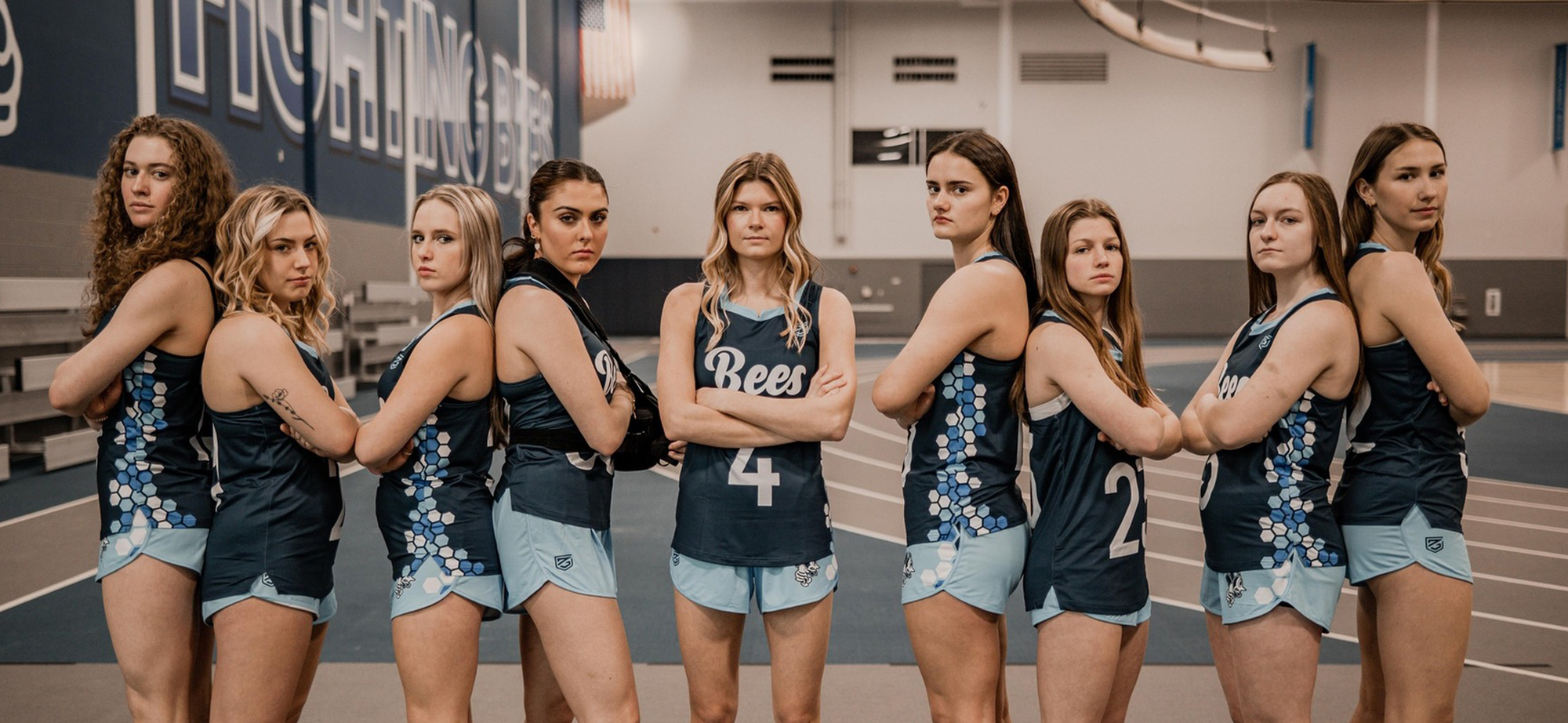 Women's Track and Field Pose